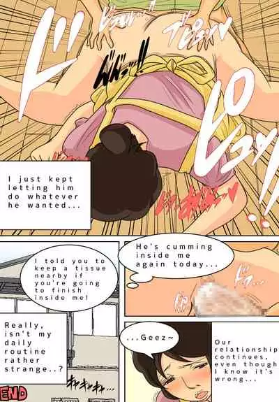 [Natsume Benkei] Nichijou-teki ni Okaa-san ni Dasu Seikatsu | Cumming In Mom Daily [English]