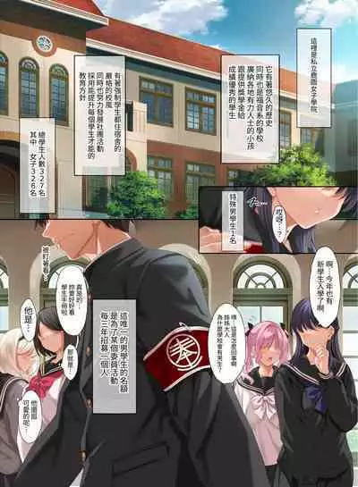 Jogakkou de Otoko Hitori na node Kousoku de Seiyoku no Hakeguchi ni Sareru Nichijou