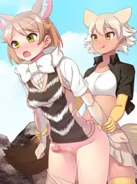 [Yoshii Tech Sha (Totokichi)] FutaKemo HARD -Hatsujou Futanari Chinpo de Shirudaku Nakadashi Koubi!- (Kemono Friends)