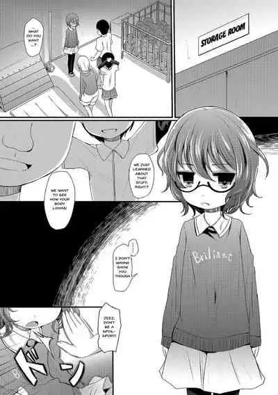 [Anthology] Megane Loli Choukyou Jugyou!! ~Otonashii Megane Lolikko ni Muriyari Dekachin Sounyuu~ | The Loli In Glasses' Training Lesson!! ~Force Fucking a Timid Glasses Wearing Loli With My Big Cock~ [English] {Doujins.com}