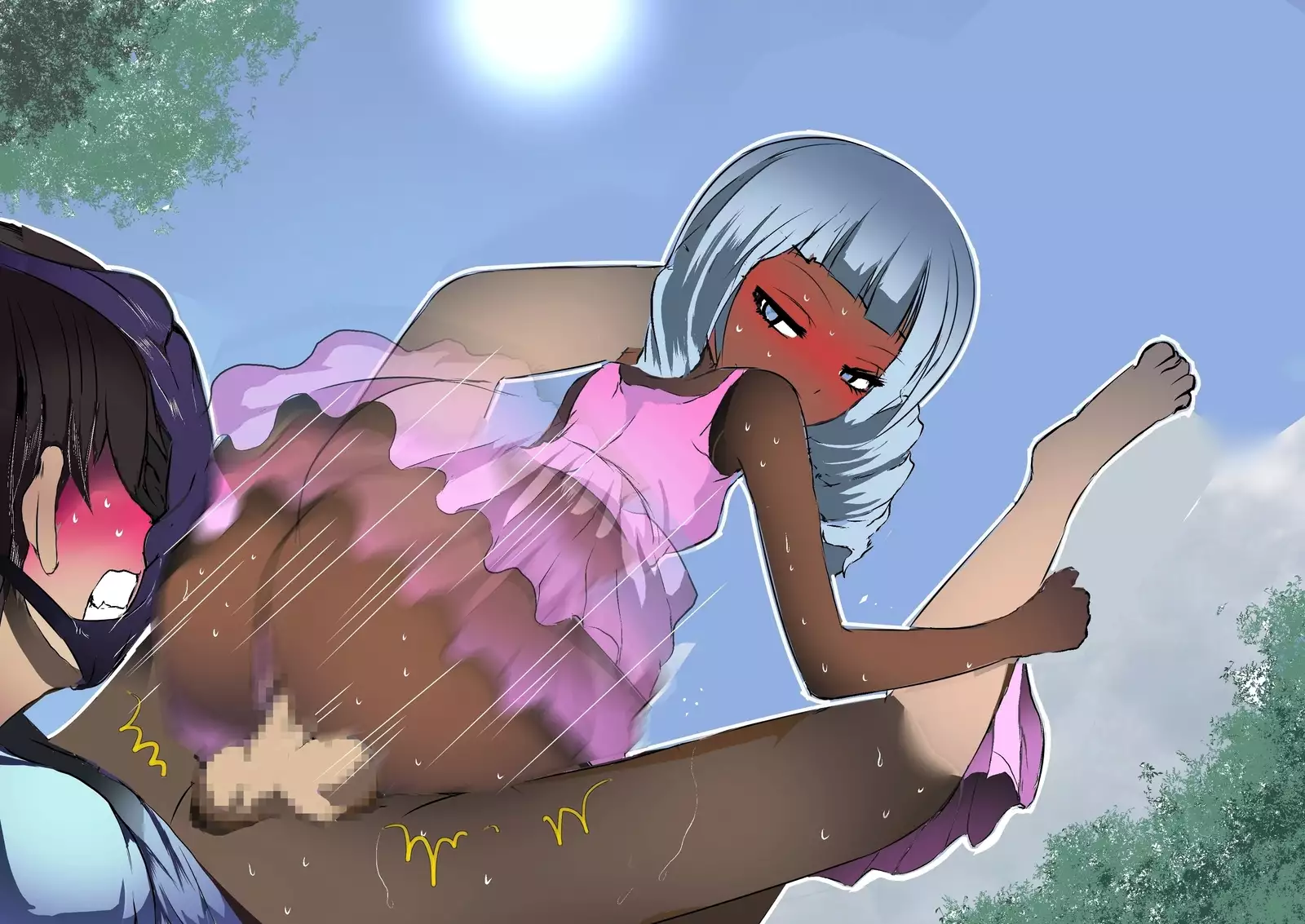 Ojou-sama Gakuen No Himitsu no Heya De Nioi Play O Saretsuzukechatta!~Brand Shitagi Ni Umoreta Natsu no Hi~