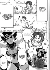 (Golden Stars 2) [g-rough (Kotatsu)] Tabechau zo!! (JoJo's Bizarre Adventure) [English] [CGrascal]