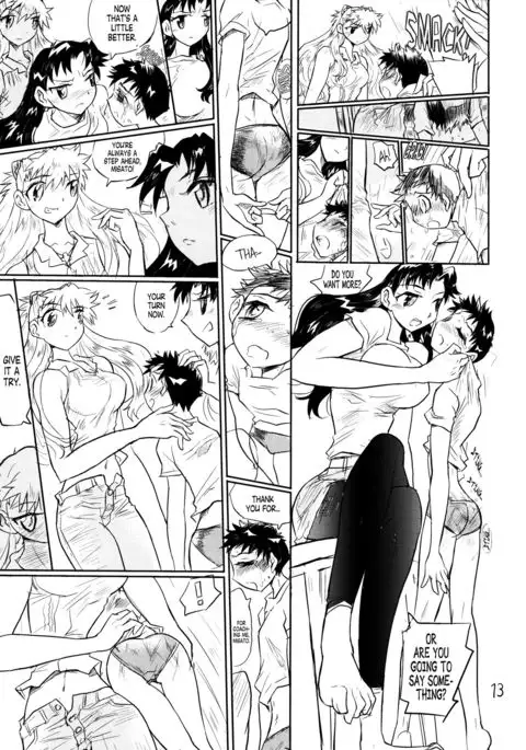 Otoko no Tatakai 13 - Picked Up and Held by Asuka!