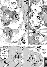 [COOL BRAIN (Kitani Sai)] 4P at Online (Sword Art Online) [English] {Hennojin} [Digital]