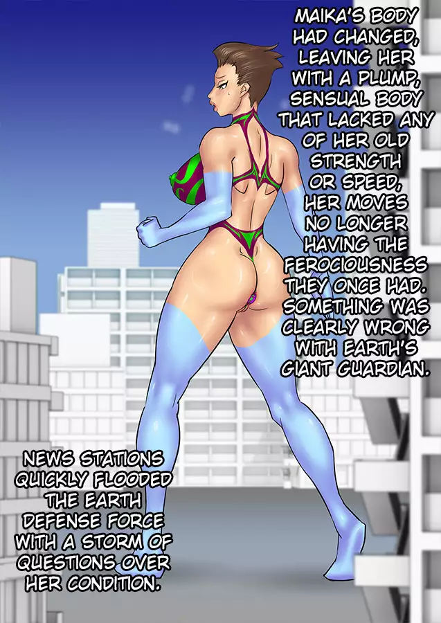 Due to the Fiendish Remodelling Suit...