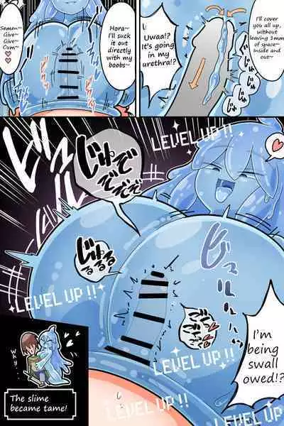 Paizuri Sakusei Slime ni Makeru Manga | A manga about losing to a sperm extracting slime's paizuri