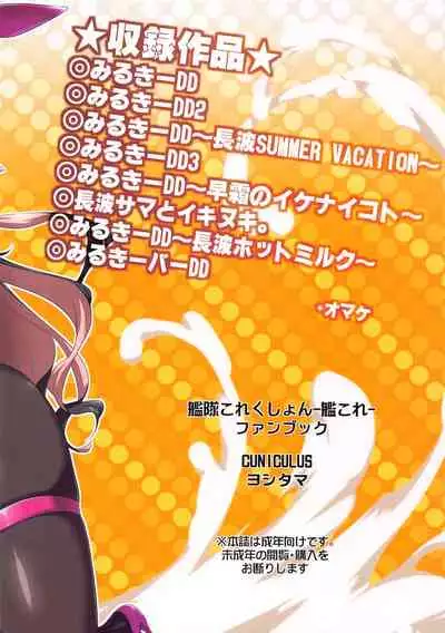 [CUNICULUS (Yositama)] Milky Collection (Kantai Collection -Kancolle-)