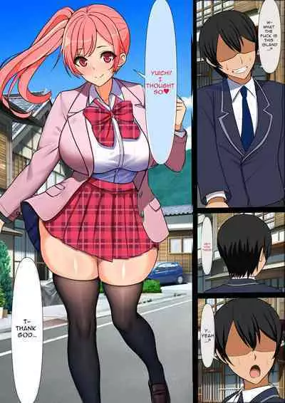 Mob Danshi no Ore ga 100-nin Haramaseru made Deru Koto no Dekinai Kozukuri Shima ni Hikkoshita Kekka | I Can't Leave This Island Until I Get 100 Girls Knocked Up?