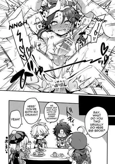 [Koneko Gumi (Poron)] AetherXiao ga Tsubo no Naka de Ecchi Suru Hon (Genshin Impact) [English] [Doujins.com]