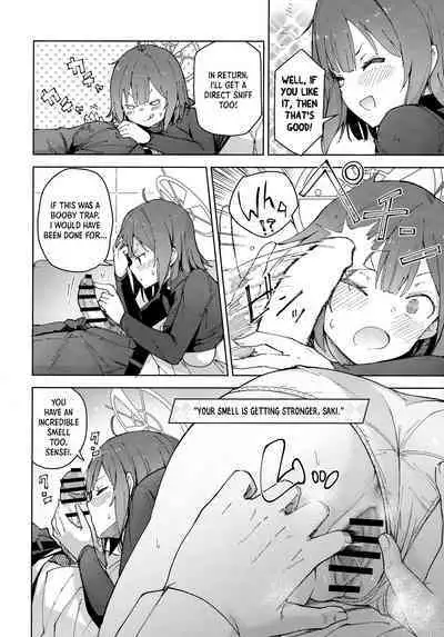 (C100) [MMU2000 (Mishima Hiroji)] Saki o Suinagara H suru Hanashi | That Time I Boned Saki While Getting a Nice Whiff of Her (Blue Archive) [English] [Panatical]