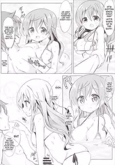 (COMIC1☆10) [0000 (Akito.)] Moka Onee-chan to Ofuro | In The Bath With Moka Onee-chan (Gochuumon wa Usagi Desu ka?) [English] {Doujins.com}