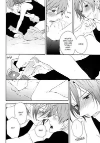 (Renai Jiyuugata! Osaka Taikai 2) [kiri (Fami)] Unmei Ja Nai Hito (Free!) [English] [yefione]