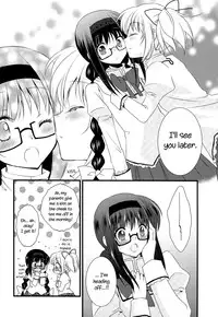 (C82) [Fukuya (Tama II)] Hoho ni Mabuta ni Kuchibiru ni | On Your Cheeks, On Your Eyelids, On Your Lips (Puella Magi Madoka Magica) [English] [Yuri-ism]