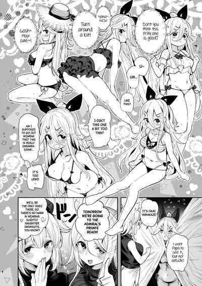 [Toto-taste (Suzuki Toto)] Yamakaze-chan to Private Beach de Yuuwaku Kozukuri Sex | Seductive Baby-making Sex with Yamakaze-chan at a Private Beach (Kantai Collection -KanColle-) [English] [Black Grimoires] [Digital]