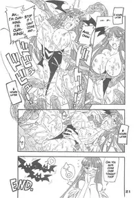 (C75) [Harakiri Yakkyoku (Karura Jun)] Sailor fuku to Kikai jin Koumori Oppai | Sailor Suit & Vampire Tits! (CAPCOM) [English] [bewbs666]