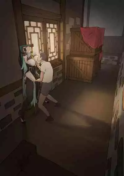 [Frozenspiderlily][Frzspiderlily] Xianyun - Back alley(pic) | 闲云 - 后巷 (Genshin Impact) [无修]