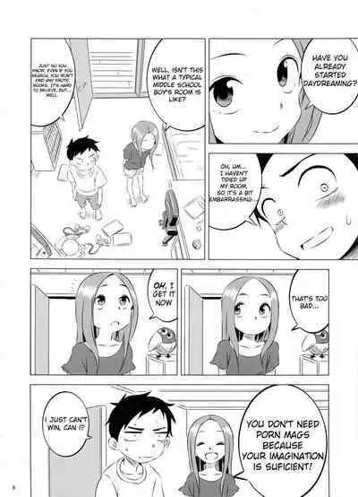 (COMIC1☆11) [Kakohimenoutuwa (Yuumazume)] Kyou mo Nishikata-kun wa Takagi-san ni Misukasareteru 3 (Karakai Jouzu no Takagi-san) [English] [Leopold II Scans]