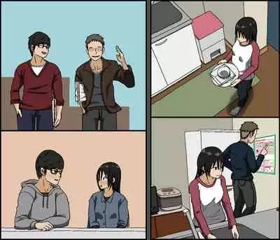 [Iris art (Toda Hisaya)] Kareshi Mochi no Kurokami Irojiro Binyuu Joshidaisei ga Cunni dake Mikeiken de Kare no Tomodachi ni Naisho de Hatsu Cunni Sarete Amari nimo Kimochiyo Sugite Sonomama Nagasare Sex Shita