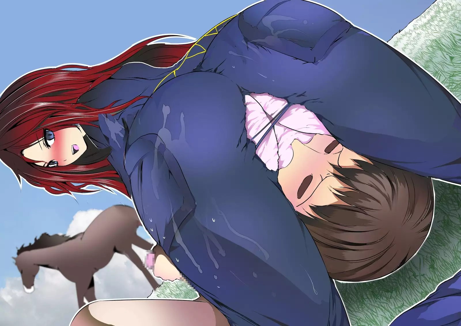 Ojou-sama Gakuen No Himitsu no Heya De Nioi Play O Saretsuzukechatta!~Brand Shitagi Ni Umoreta Natsu no Hi~