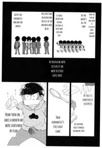 (Kahou wa Nete Matsu 10) [MatsuCha. (Maccha)] Jinan ni Hatsujouki ga Yatte Kita no desu ga Taihen na Koto ni Natte Imasu. | The Second Son's Heat Came Now There's Big Trouble (Osomatsu-san) [English]