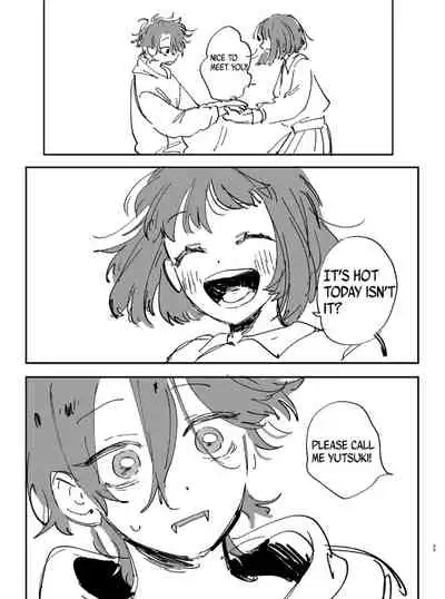 [Umenegi Daimyoujin (Umekoppe)] Sucked Dry By My Vampire Friend | Nekokaburi Kyuuketsuki ni Honenozui made Tabetsuku sareru [English] [Digital]