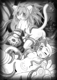 [Egyptsobaya (Taikou)] Cham & Feli Daioujou (Samurai Spirits, Darkstalkers) [Digital]