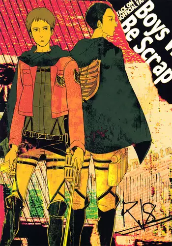 (Hekigai Chousa Haku) [DOBON (MiN)] Boys Will Be Scrap (Shingeki no Kyojin)