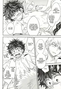 (Hanjuku Hero Life 2) [bb (Ume)] M no Yuigon / Kinou o Kazoeru Mono (My Hero Academia) [English]