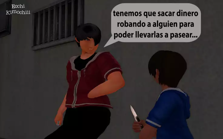 "Robo en el Callejón" parte 1/3 decensored "Ecchi Kimochiii"