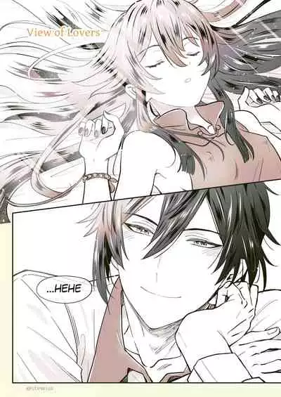 Zhongli x Hu Tao love story hentai doujinshi