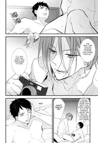 (Renai Jaws 4) [Enka karushiumu (Takeda)] Sekai de ichiban kimi ga suki! | The One I Love The Most In This World Is You! (Free!) [English] [Carrot-Bunny]