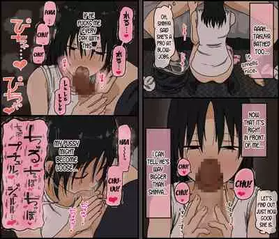 [Iris art (Toda Hisaya)] Kareshi Mochi no Kurokami Irojiro Binyuu Joshidaisei ga Cunni dake Mikeiken de Kare no Tomodachi ni Naisho de Hatsu Cunni Sarete Amari nimo Kimochiyo Sugite Sonomama Nagasare Sex Shita [English] [desudesu]