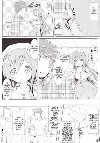 (COMIC1☆10) [0000 (Akito.)] Moka Onee-chan to Ofuro | In The Bath With Moka Onee-chan (Gochuumon wa Usagi Desu ka?) [English] {Doujins.com}