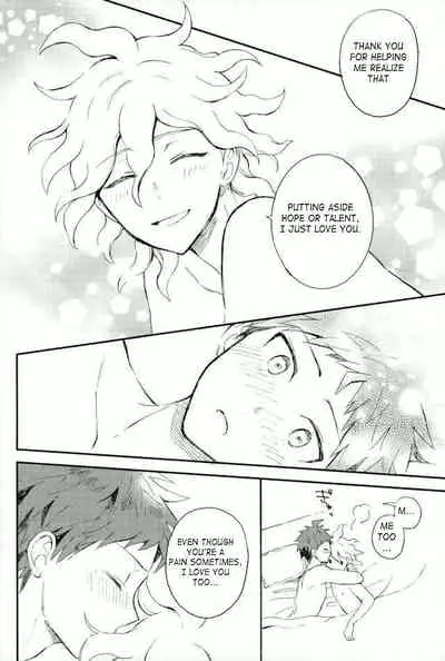 (HaruCC22) [Canopus (Minami)] Daisuki no Kakushin | The Heart of the Matter of Love (Super Danganronpa 2) [English]