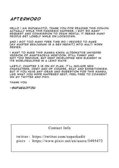 [Supaku Jitou] My Master Brajarani Is A Sex Hermit 2 | 我的性瘾师2 (Mantradeva) [Chinese] [K记翻译]