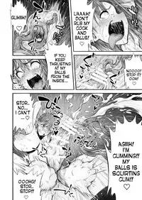 [haidara] Futanari Chinpo ni Shokushu Sanran [English] [desudesu]