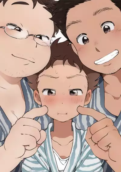 Kazoku to Kita Ryokan de Gay Couple to Deau Shota