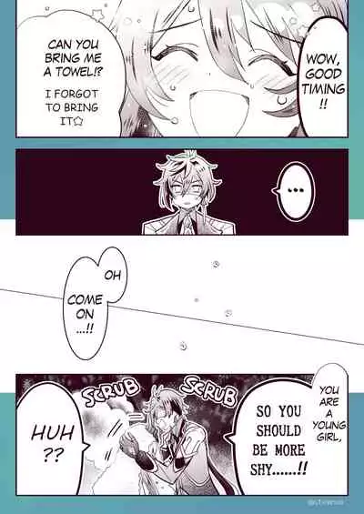 Zhongli x Hu Tao love story hentai doujinshi