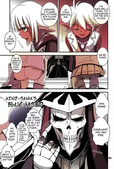 (C89) [RoriE-Go (Saeki Takao)] Ainz-sama no Yuuutsu | Ainz-sama's Blue Mood (Overlord) [English] [EHCOVE] [Colorized] [Decensored]