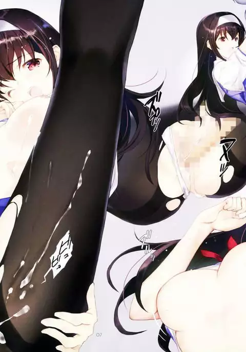 Boku-tachi no Senpai wa Kurokami Long x Kuro Tights de Eroi