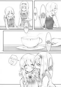 (SC62) [Cloud Palette (Kuroyume Naoto, Akanagi Youto)] kiss or kiss? (Touhou Project) [English] {Yuri Reviews + Mai88}
