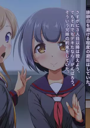 Imouto NN Nikki EX -My Diary After- immoral pregnancy sex education