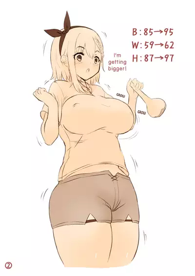 [Teruwo] Ryza ga Nice Body ni Naru Kusuri o Nondara Yosou Ijou ni Seichou shite shimatta E (Ryza no Atelier) [English]