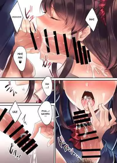 [Yakiniku Tabetai (Kurumi Moka)] Kouhai JK ga Gimai ni!? Namaiki na Imouto ni Iroiro Wakarasete Mita. [English] [Doujins.com]