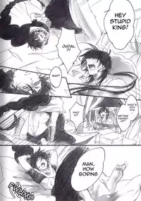 (C80) [Yasohachi (Kitajima)] Ousama to Ore | The King and I (Magi - Labyrinth of Magic) [English]