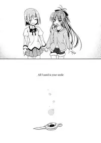 (C81) [Sinosino [Sinohara Sinome]) All I need is your smile (Puella Magi Madoka Magica) [English] [Yuri-ism]