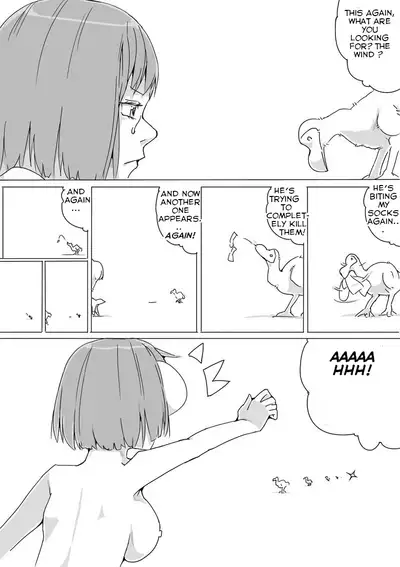 [Akimbo] Untitled Manga (Girl stuck in a hole) [English] [Touhou Tea]