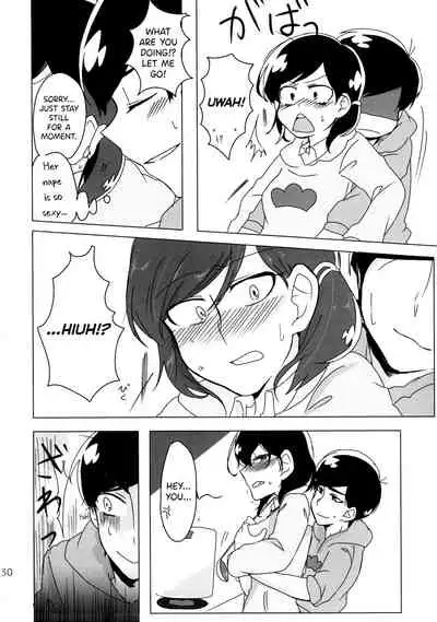 (Kahou wa Chou Nete Matsu 25) [Fumikiri (Masato)] Ore to Sister no KaraChoro BABY ni Aitaku wa Nai ka? (Osomatsu-san) [English] [biribiri]