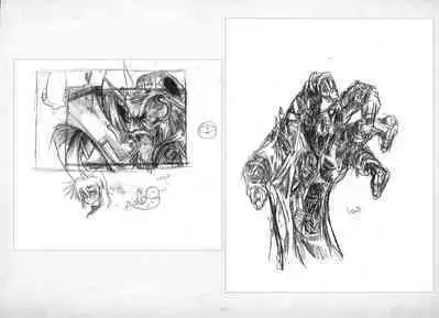 ALICESOFT ORION SCRIBBLES with CROQUIS ULTIMATE EDITION VOL.2 織音計画特別版 ラフ画集