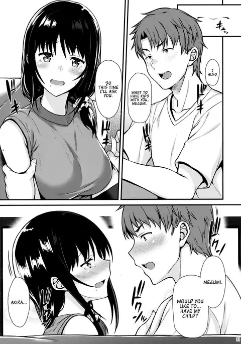 Megumi-san to Kozukuri Ecchi | Babymaking Sex with Megumi